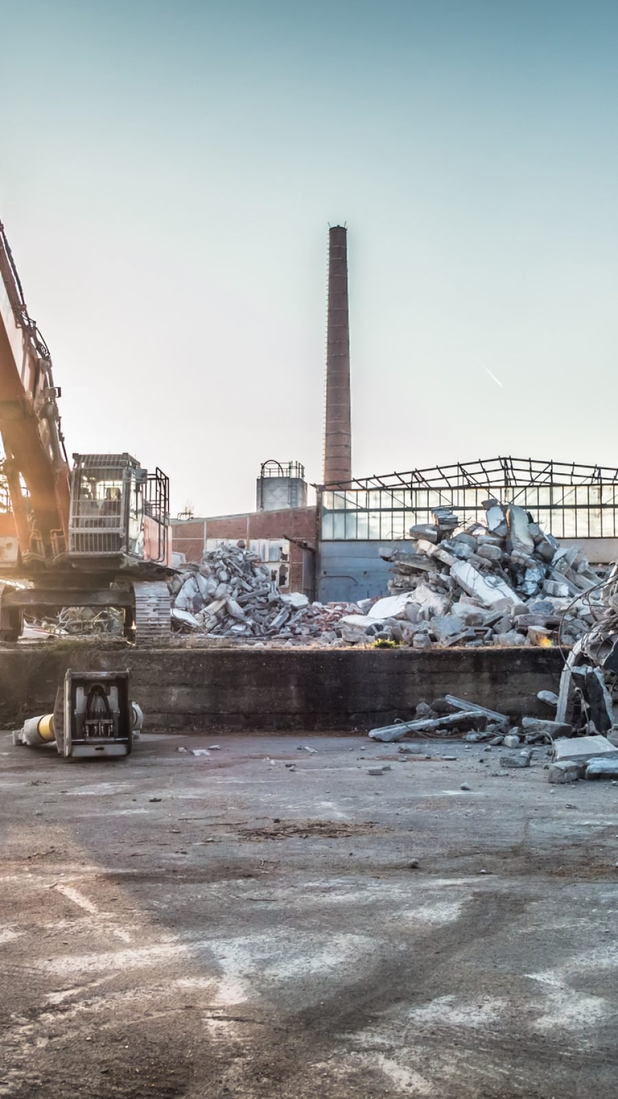 Factory,Building,Demolition